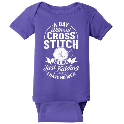 Counted Pattern Beginner Alphabet Needle Baby Bodysuit