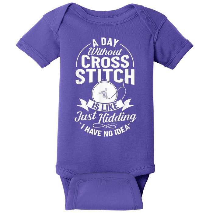 Counted Pattern Beginner Alphabet Needle Baby Bodysuit