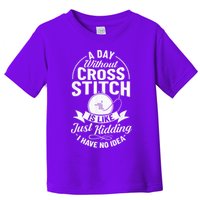 Counted Pattern Beginner Alphabet Needle Toddler T-Shirt