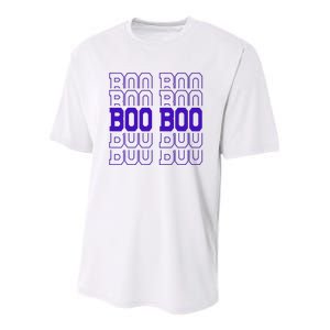 Cute Personalized Boo Boo Birthday Matching Family Youth Performance Sprint T-Shirt