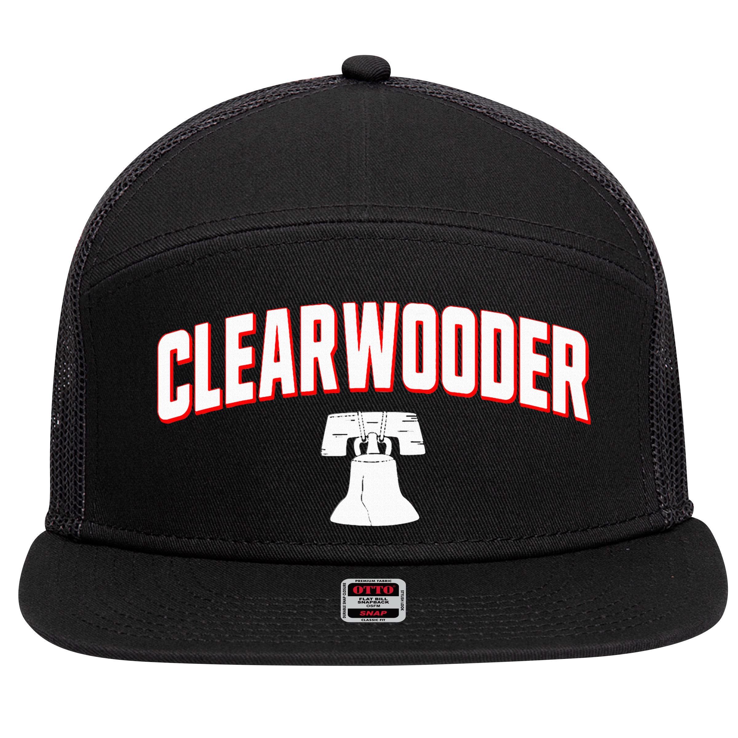 Clearwooder Philly Baseball Spring Training Souvenir 7 Panel Mesh Trucker Snapback Hat