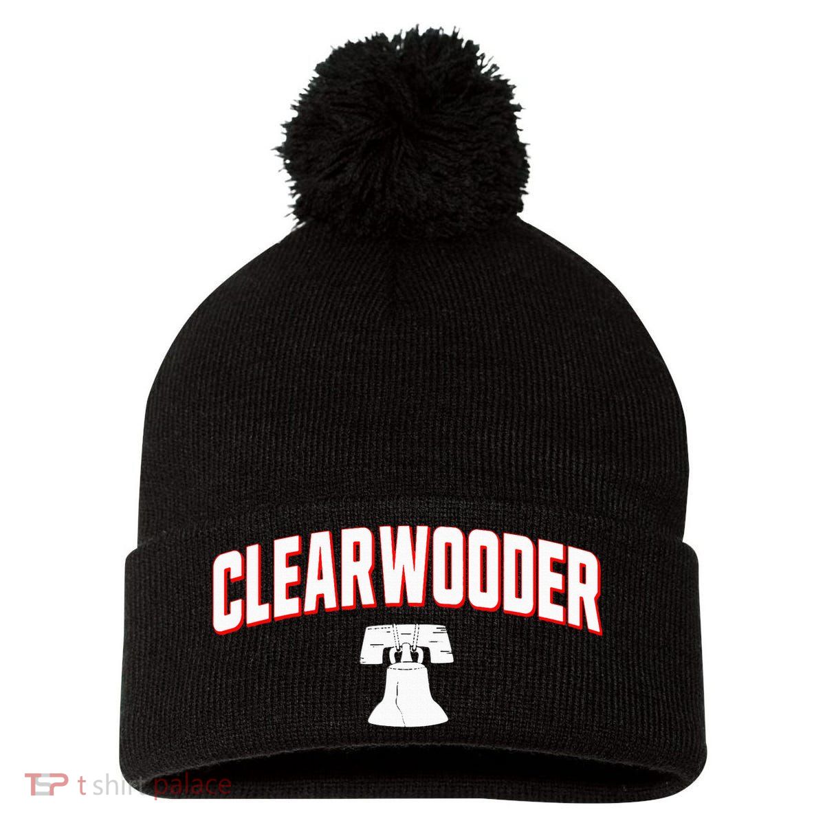 Clearwooder Philly Baseball Spring Training Souvenir Pom Pom 12in Knit Beanie