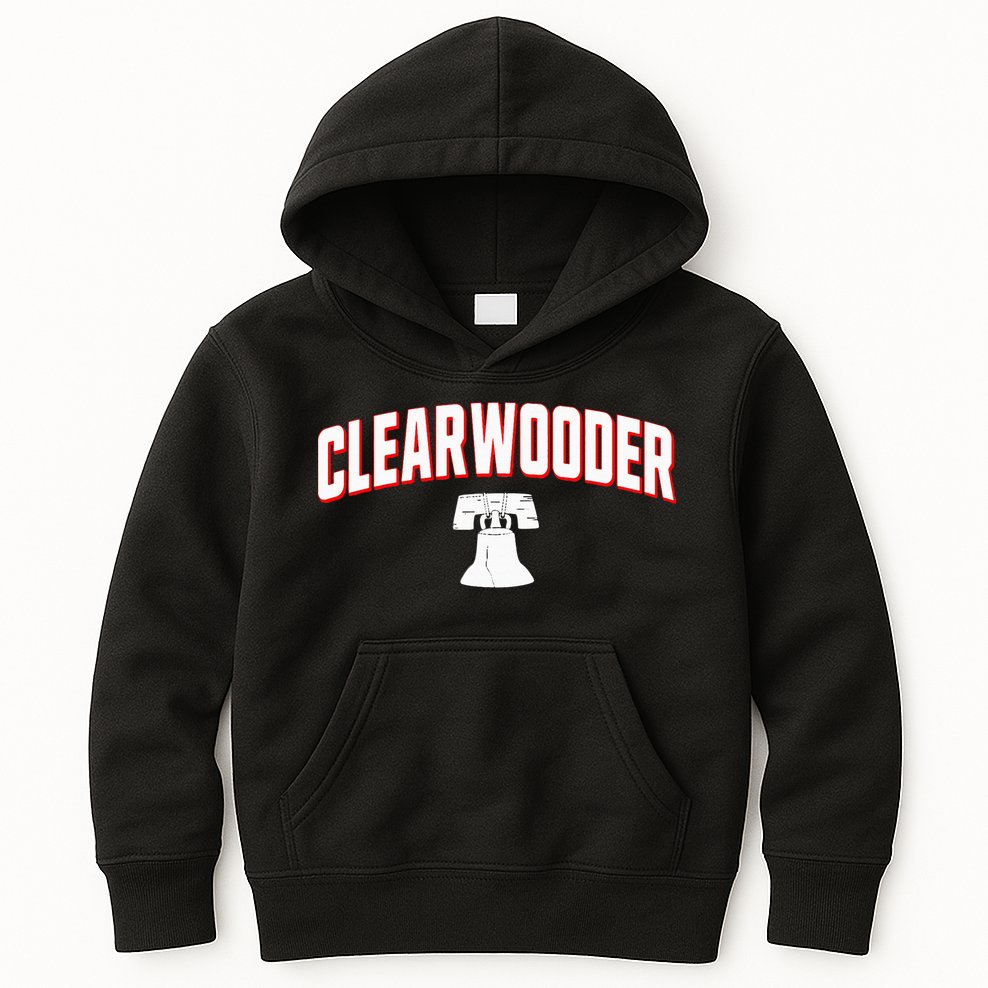 Clearwooder Philly Baseball Spring Training Souvenir Kids Hoodie