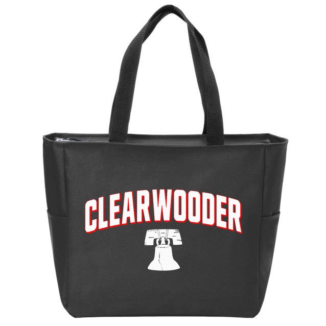 Clearwooder Philly Baseball Spring Training Souvenir Zip Tote Bag
