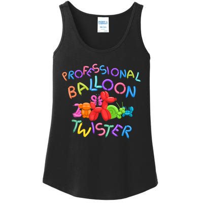 Cute Professional Balloon Animal Twister Party Ladies Essential Tank