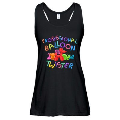 Cute Professional Balloon Animal Twister Party Ladies Essential Flowy Tank