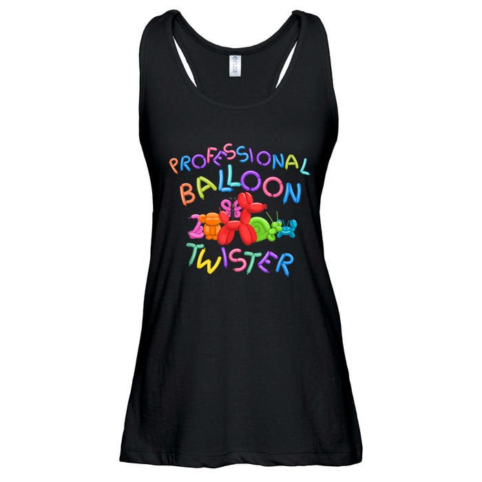 Cute Professional Balloon Animal Twister Party Ladies Essential Flowy Tank