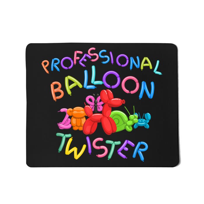 Cute Professional Balloon Animal Twister Party Mousepad