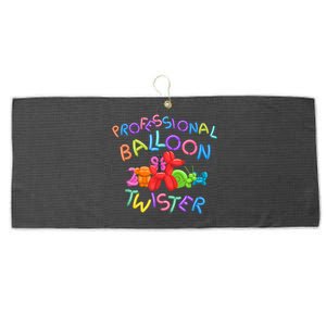 Cute Professional Balloon Animal Twister Party Large Microfiber Waffle Golf Towel