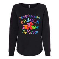 Cute Professional Balloon Animal Twister Party Womens California Wash Sweatshirt