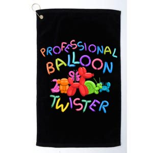 Cute Professional Balloon Animal Twister Party Platinum Collection Golf Towel