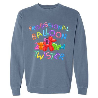 Cute Professional Balloon Animal Twister Party Garment-Dyed Sweatshirt