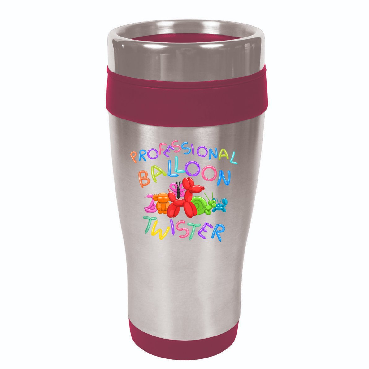 Cute Professional Balloon Animal Twister Party 16oz Travel Tumbler