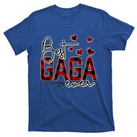 Christmas Personalized Best Gaga Ever Buffalo Plaid Great Gift T-Shirt