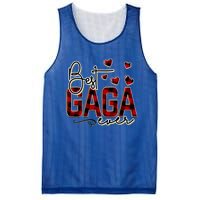 Christmas Personalized Best Gaga Ever Buffalo Plaid Great Gift Mesh Reversible Basketball Jersey Tank