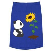 Cute Panda Bear Sunflower Summer Sunshine Panda Lover Cute Gift Doggie Tank