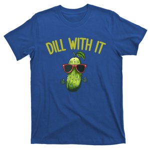 Crunchy Pickle Brine Vegan Dill With It Ferted Cucumber Gift T-Shirt