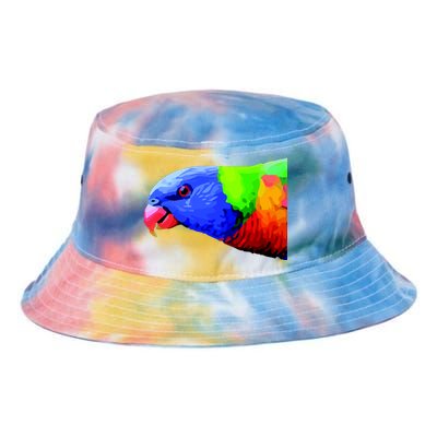 Cool Parrot Bird Funny Side Action Tie Dye Newport Bucket Hat