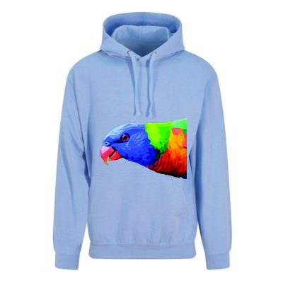 Cool Parrot Bird Funny Side Action Unisex Surf Hoodie