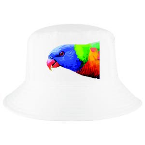 Cool Parrot Bird Funny Side Action Cool Comfort Performance Bucket Hat