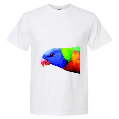 Cool Parrot Bird Funny Side Action Garment-Dyed Heavyweight T-Shirt