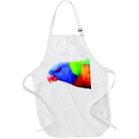Cool Parrot Bird Funny Side Action Apron