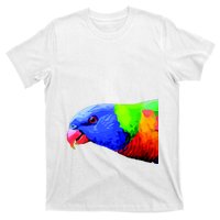 Cool Parrot Bird Funny Side Action T-Shirt