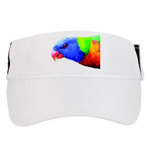 Cool Parrot Bird Funny Side Action Adult Drive Performance Visor