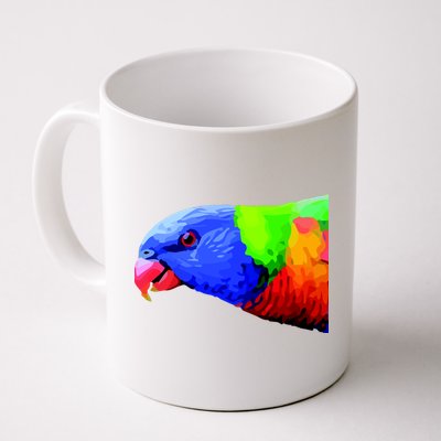 Cool Parrot Bird Funny Side Action Mug