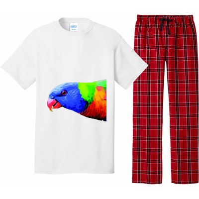 Cool Parrot Bird Funny Side Action Pajama Set