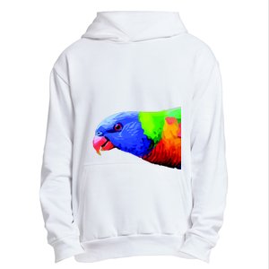 Cool Parrot Bird Funny Side Action Urban Pullover Hoodie