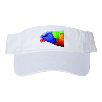 Cool Parrot Bird Funny Side Action Visor