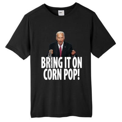 Corn Pop Biden Funny Cornpop Bad Dude Joe Biden Meme Tall Fusion ChromaSoft Performance T-Shirt