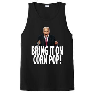 Corn Pop Biden Funny Cornpop Bad Dude Joe Biden Meme PosiCharge Competitor Tank