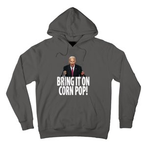 Corn Pop Biden Funny Cornpop Bad Dude Joe Biden Meme Hoodie