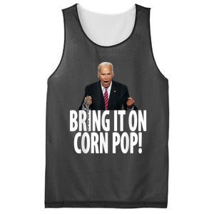 Corn Pop Biden Funny Cornpop Bad Dude Joe Biden Meme Mesh Reversible Basketball Jersey Tank