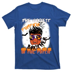 Coolest Pumpkin Brother In The Patch Halloween Gift T-Shirt