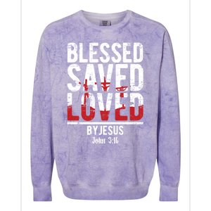 Christian Prayer Bible Verse Christianity Faith Prayer Gift Colorblast Crewneck Sweatshirt