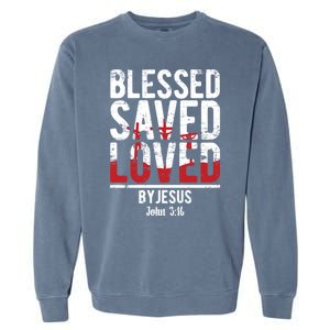 Christian Prayer Bible Verse Christianity Faith Prayer Gift Garment-Dyed Sweatshirt