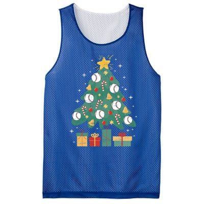 Catcher Pitcher Bat Christmas Tree Gift Mesh Reversible Basketball Jersey Tank