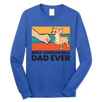 Chihuahua Papa Best Chihuahua Dad Ever Gift Long Sleeve Shirt