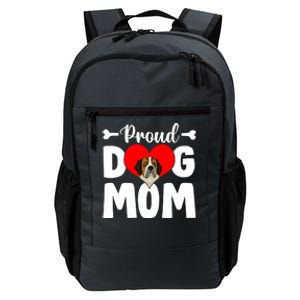 Cute Proud Bernard Dog Mom Funny Mother's Day Funny Gift Daily Commute Backpack