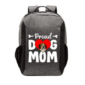 Cute Proud Bernard Dog Mom Funny Mother's Day Funny Gift Vector Backpack