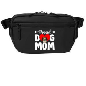 Cute Proud Bernard Dog Mom Funny Mother's Day Funny Gift Crossbody Pack