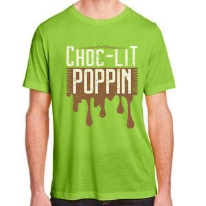 Chocgiftlit Poppin Black Magic African Gift Adult ChromaSoft Performance T-Shirt