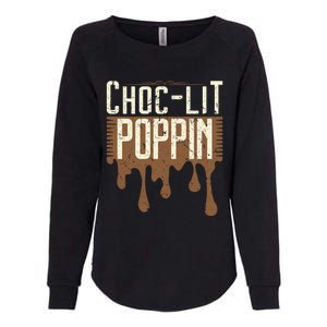 Chocgiftlit Poppin Black Magic African Gift Womens California Wash Sweatshirt