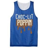 Chocgiftlit Poppin Black Magic African Gift Mesh Reversible Basketball Jersey Tank