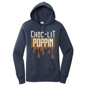 Chocgiftlit Poppin Black Magic African Gift Women's Pullover Hoodie