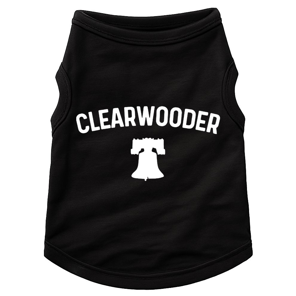 Clearwooder Philly Baseball Lovers Doggie Tank