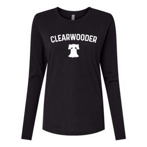 Clearwooder Philly Baseball Lovers Womens Cotton Relaxed Long Sleeve T-Shirt